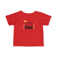 Infant Tee — "Child of God" Cute Religious Baby Shirt