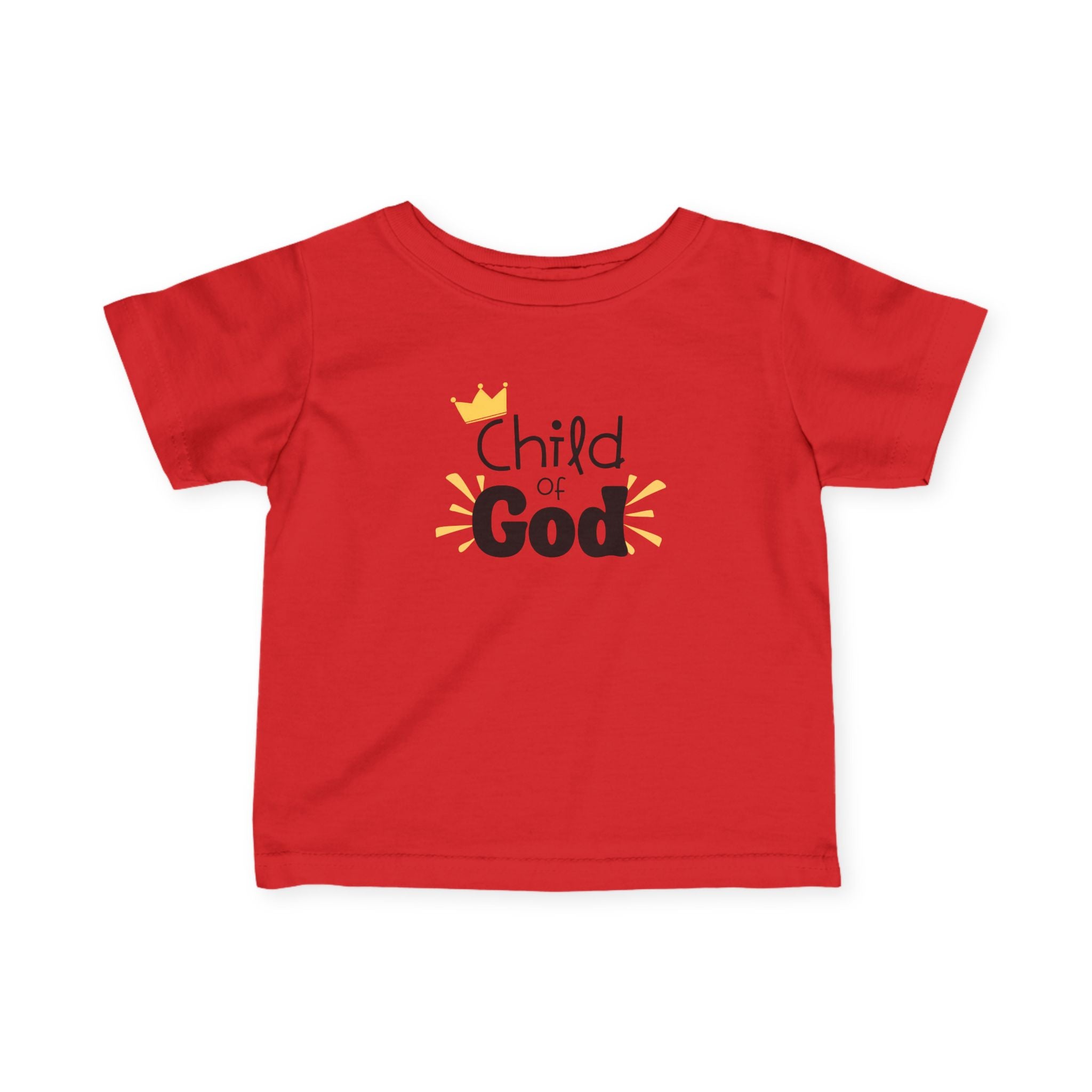 Infant Tee — "Child of God" Cute Religious Baby Shirt