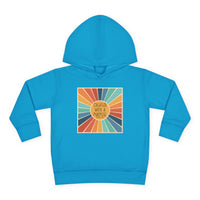 Toddler Hoodie — "Created With A Purpose" Retro Sunburst Pullover