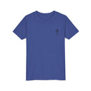 Back design - Youth Tee - "Jesus Has My Back" Cross Christian Graphic Shirt