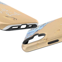 iPhone Inspirational Magnetic Phone Case, Unique Phone Accessories, Faith-Based Gifts, Coastal Vibes, Walk by Faith Design