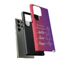 Samsung Faith, Love & Hope Gradient Phone Case — 'Now These Three Remain' Christian Protective Case