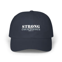 Strong & Courageous Hat — Embroidered Athletic Baseball Hat