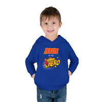 Jesus Is My Superhero Toddler Hoodie – Christian Kids Pullover