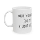 Christian Coffee Mug - Psalms 119 - Faith Gifts for Women Men