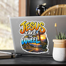 Jesus Take the Wheel – Mountain Road Christian Vinyl Sticker