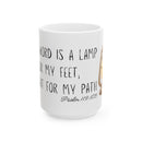 Christian Coffee Mug - Psalms 119 - Faith Gifts for Women Men