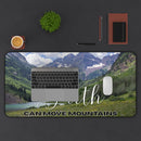 Faith Can Move Mountains Desk Mat