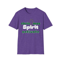 Christmas Spirit Activate Christmas shirt for women men holiday shirt