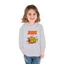 Jesus Is My Superhero Toddler Hoodie – Christian Kids Pullover