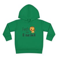 Toddler Hoodie — "Faith Like Daniel" Lion Christian Pullover