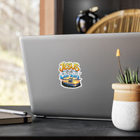 Jesus Is My Copilot – Mountain Sunset Christian Vinyl Sticker