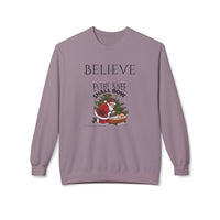 Believe Every Knee Shall Bow Christmas Sweatshirt - Christian Sweatshirts for Women Men - Christmas Sweatshirts for Christians  - Faith Christmas Sweatshirts