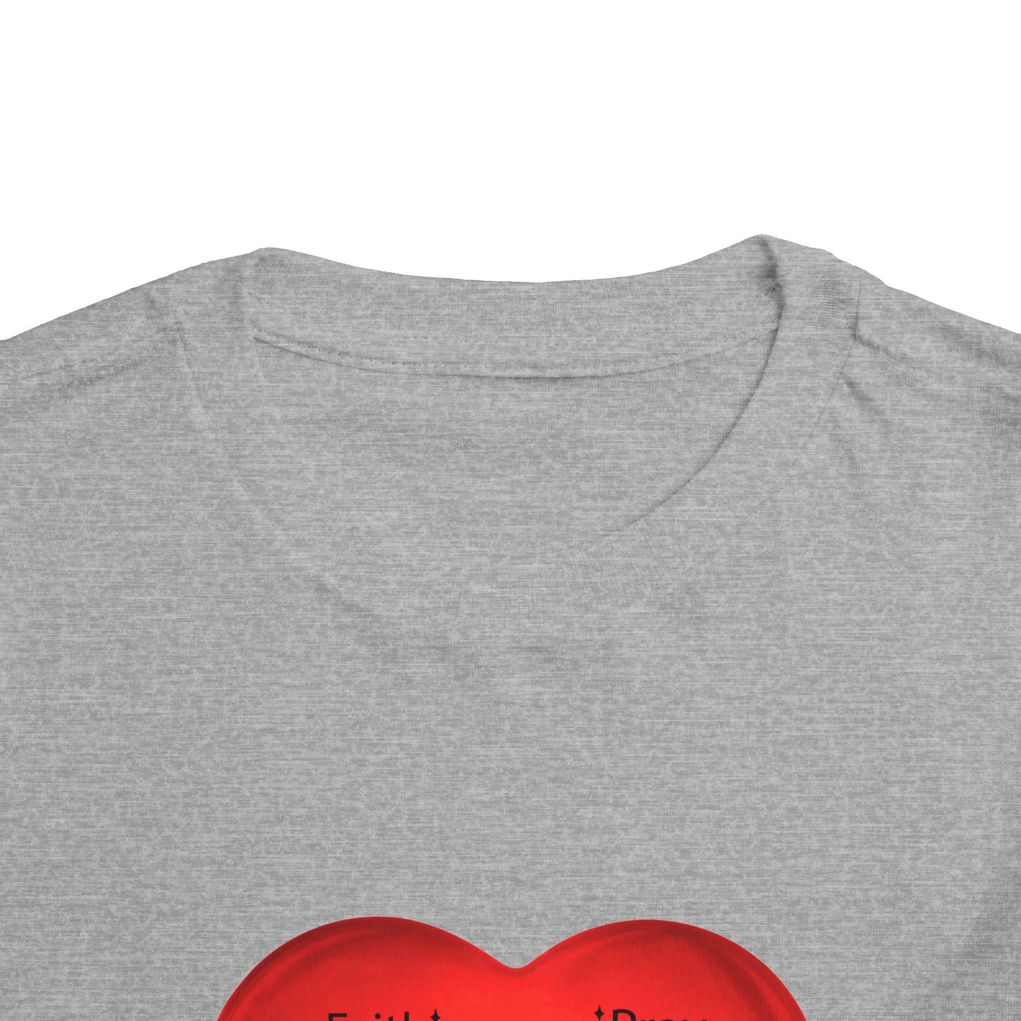 Jesus T-Shirt Christian Shirt for Toddlers Short Sleeve Tee Christian Toddler Christmas Shirt