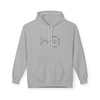 Jesus - The way, the truth, the life - Unisex Midweight Softstyle Fleece Hoodie