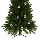 Ceramic Ornament — "Jesus Is The Reason For The Season" Nativity Christmas Tree Decoration