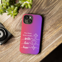 iPhone - Faith, Love & Hope Gradient Phone Case