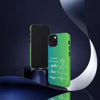 iPhone - 'Faith Love Hope' Christian Cross Protective Cover