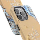 iPhone Inspirational Magnetic Phone Case, Unique Phone Accessories, Faith-Based Gifts, Coastal Vibes, Walk by Faith Design