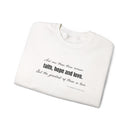 Embroidered Corinthians Faith, Hope Love Unisex Heavy Blend Crewneck Sweatshirt