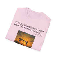 Isaiah 12:3 T-Shirt | Perfect for Faith and Everyday Wear,