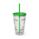 Faith Hope Love Water Tumbler - Christian Gifts for Women Men - Faith Based Gifts