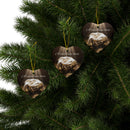 Ceramic Ornament — "A Savior Was Born" Nativity Christmas Tree Decoration
