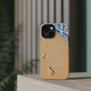 iPhone Inspirational Magnetic Phone Case, Unique Phone Accessories, Faith-Based Gifts, Coastal Vibes, Walk by Faith Design
