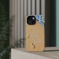iPhone Inspirational Magnetic Phone Case, Unique Phone Accessories, Faith-Based Gifts, Coastal Vibes, Walk by Faith Design