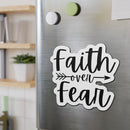 Faith Over Fear Magnet - Christian Gifts for Women Faith Gifts for Men