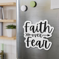 Faith Over Fear Magnet - Christian Gifts for Women Faith Gifts for Men