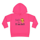Toddler Hoodie — "Faith Like Daniel" Lion Christian Pullover
