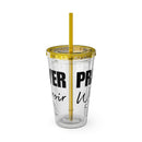 Prayer Warrior Water Tumbler - Christian Gifts for Women Men - Faith Based Gifts
