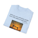 Isaiah 12:3 T-Shirt | Perfect for Faith and Everyday Wear,