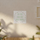 Canvas Wall Art — "For This Child We Have Prayed" Nursery Print