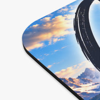 Inspirational 'With God All Things Are Possible' Mouse Pad