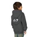 Youth Hoodie - Romans 6:7 'I Am Set Free' Christian Cross Sweatshirt Christian Hoodie for Boys