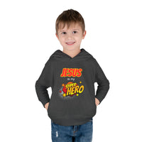 Jesus Is My Superhero Toddler Hoodie – Christian Kids Pullover