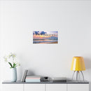 Do Not Be Anxious Beach Canvas Wall Art — Inspirational Scripture Philippians
