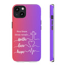iPhone - Faith, Love & Hope Gradient Phone Case