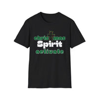 Christmas Spirit Activate Christmas shirt for women men holiday shirt