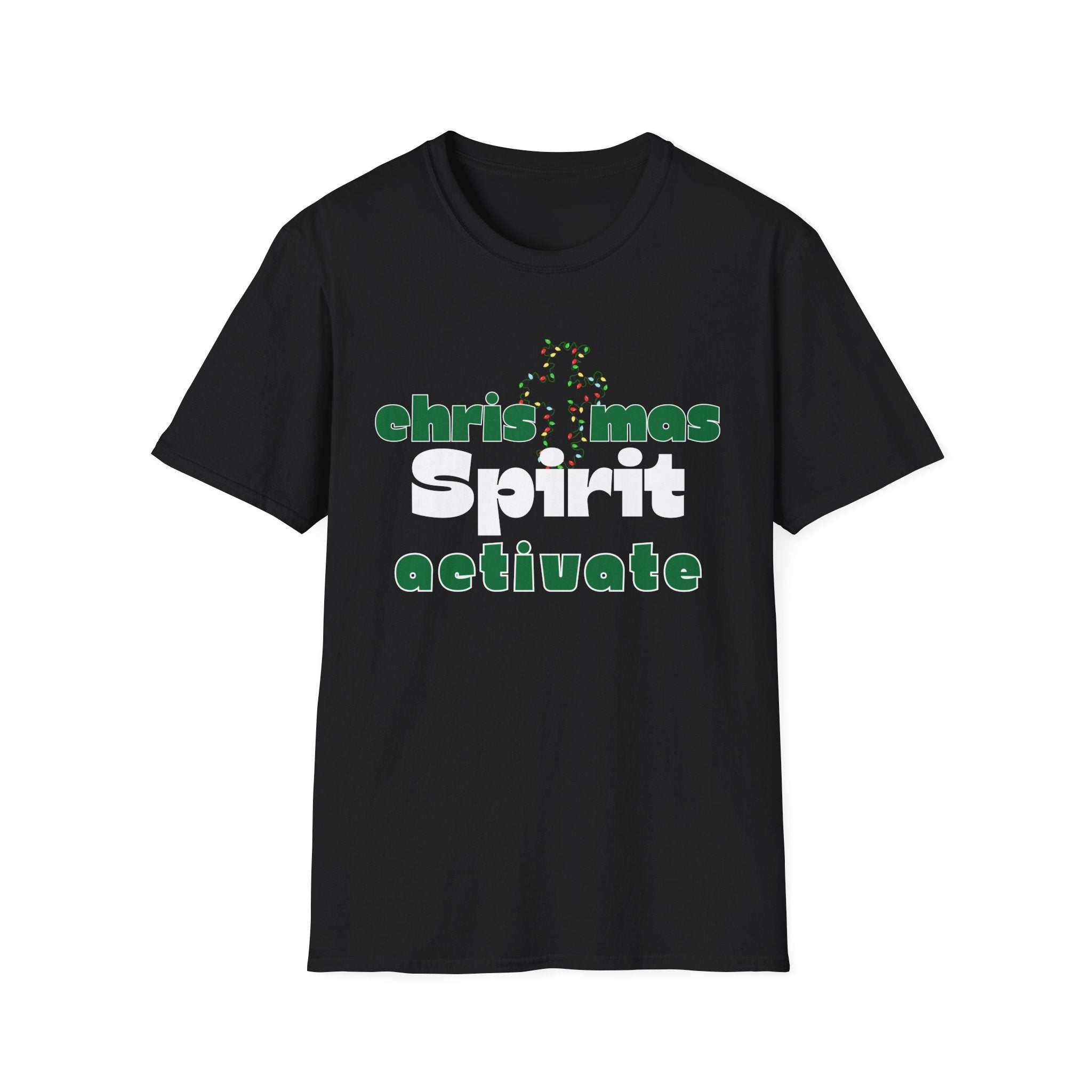 Christmas Spirit Activate Christmas shirt for women men holiday shirt