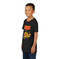 Kids 'Jesus Is My Superhero' T-Shirt — Christian Youth Tee
