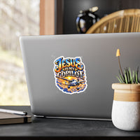 Jesus Is My Copilot – Airplane Christian Vinyl Sticker
