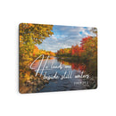 He Leads Me Beside Still Waters - Faith Wall Art - Metal - Inspirational Wall Art Christian Gifts for Women Men