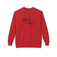 Mom Life Crewneck Sweatshirt — Cozy Casual Pullover for Moms