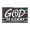God Is Good – Thin Red Line Christian Car Magnet
