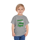 Christmas Cheer Squad Christian Christmas Shirt for Toddlers Short Sleeve Tee Christian Toddler Christmas Shirt