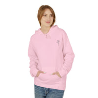 Jesus Has My Back Midweight Softstyle Fleece Hoodie