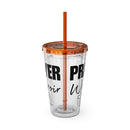 Prayer Warrior Water Tumbler - Christian Gifts for Women Men - Faith Based Gifts